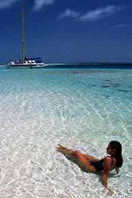 Strand in Los Roques