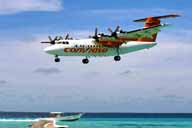 Flugzeug auf Los Roques