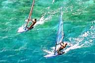 Windsurfing in Los Roques