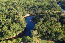 Rio no Delta do Orinoco