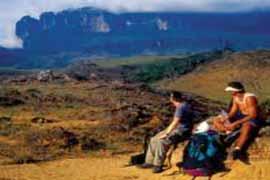Enjoying the Roraima